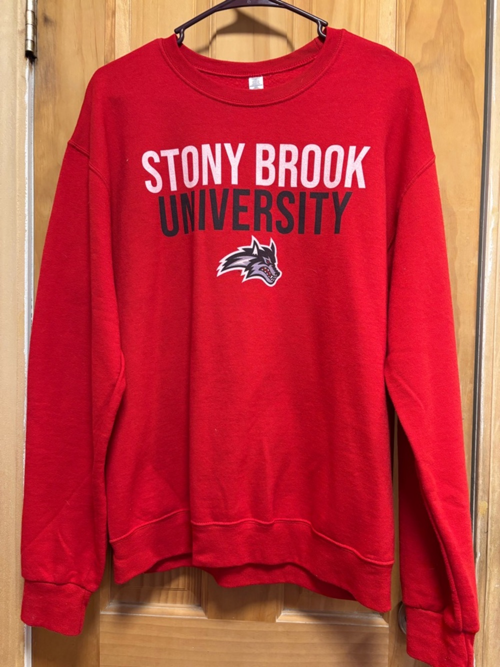 Red Crewneck Sweatshirt